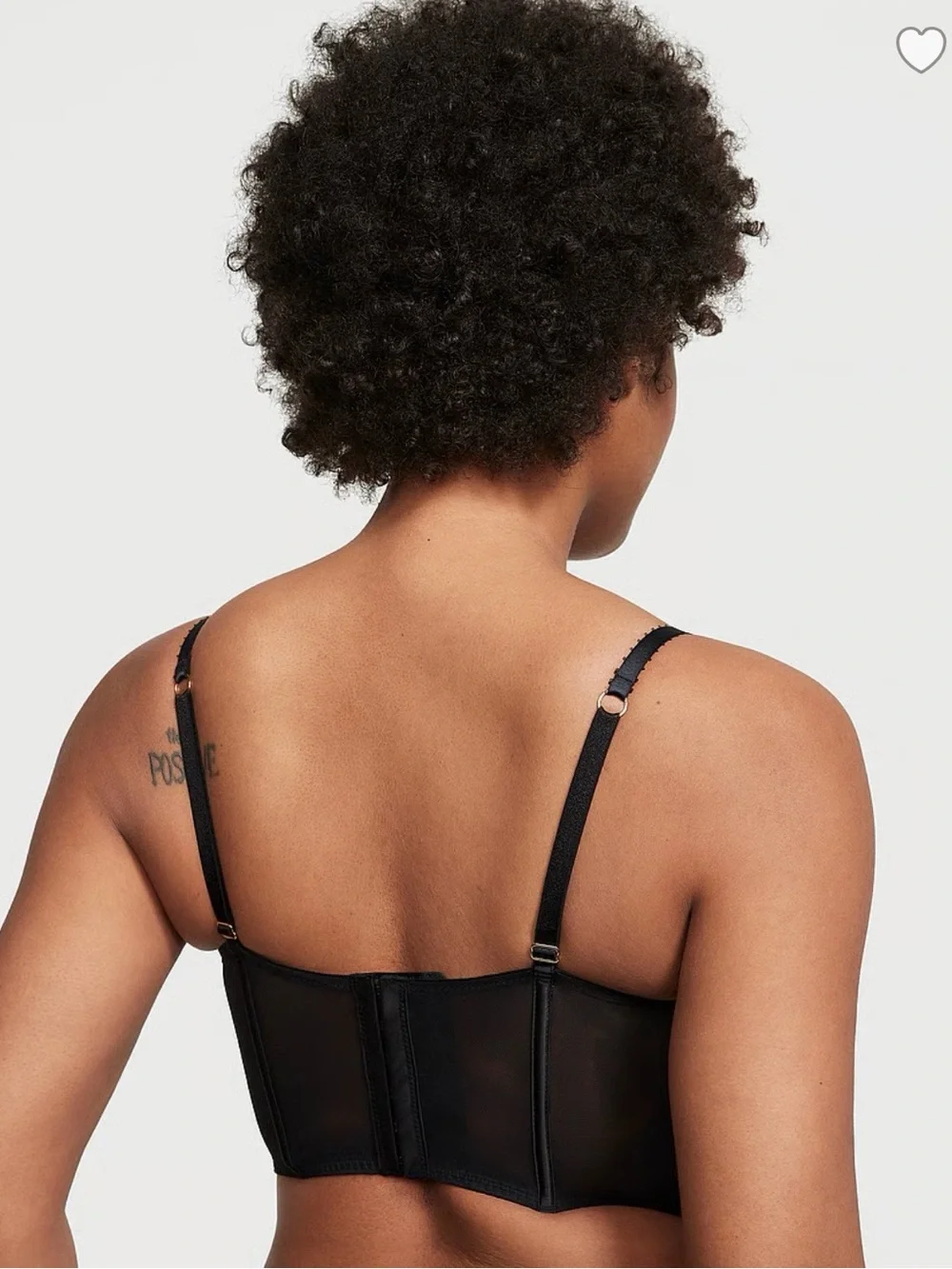 NWOT Victoria's Secret VERY SEXY Cherry Quarter-Cup Corset Top